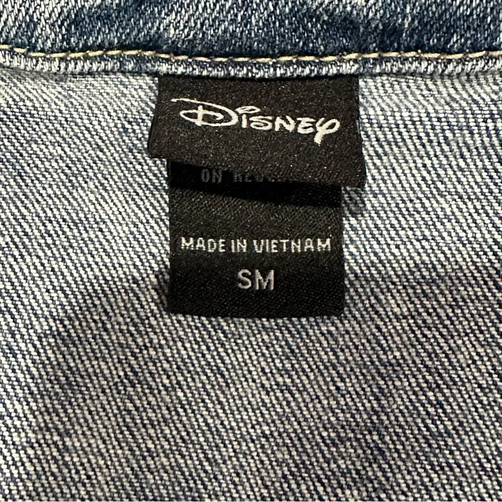 Disney Lilo & Stitch Denim Jacket, 98% Cotton / 2% Spandex, Size Small - Picture 11 of 14